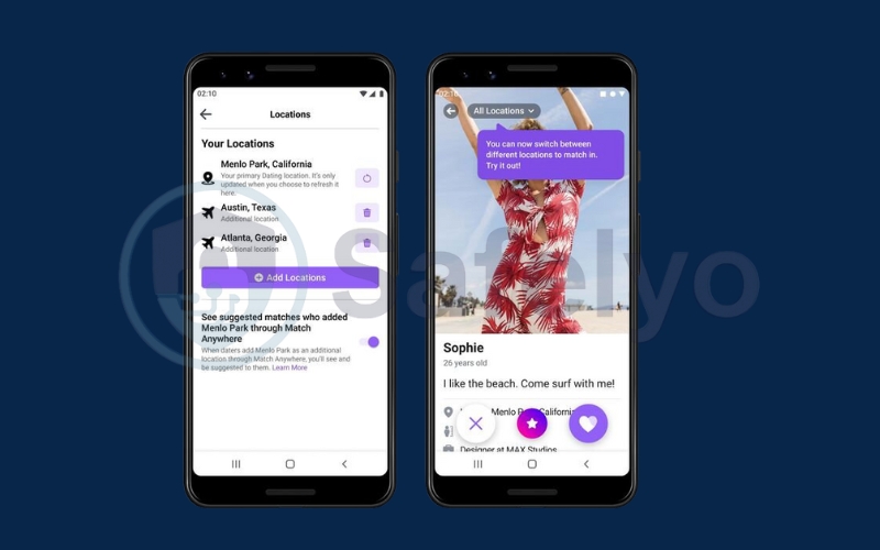 Change your Facebook Dating location manually Change your Facebook Dating location manually