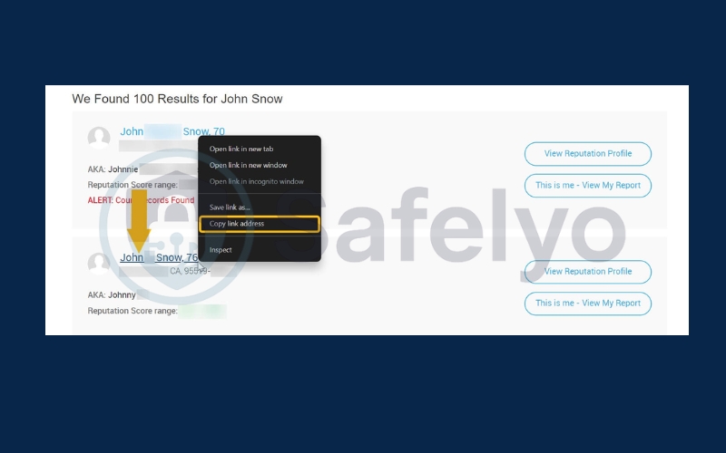 Copy your profile link Copy your profile link