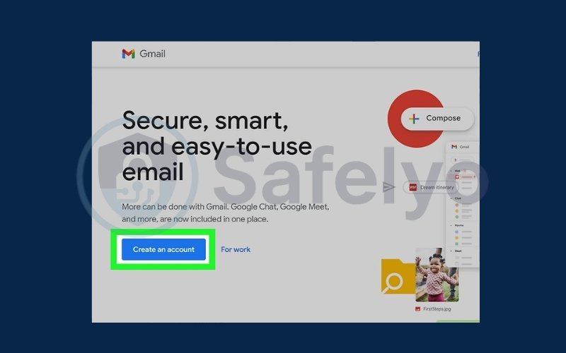 Create a new e-mail account