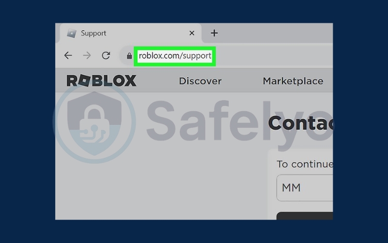 Go to website in a web browser