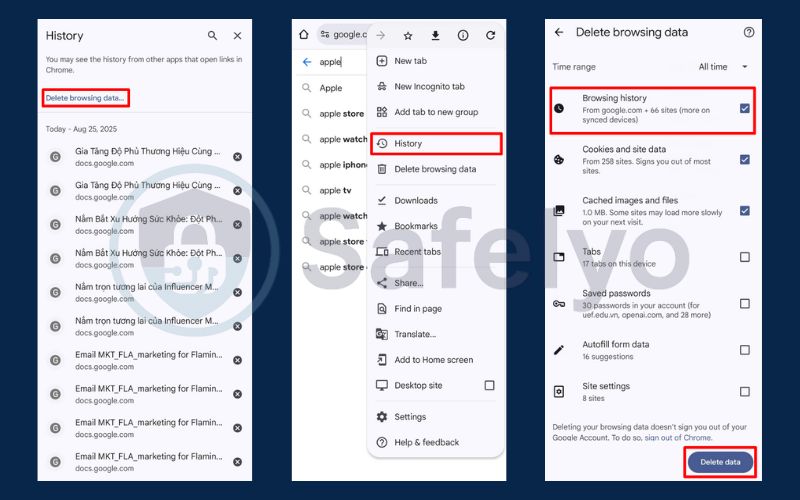 How to delete cookies on Chrome mobile on Android How to delete cookies on Chrome mobile on Android