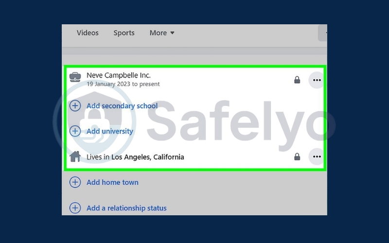 Edit your personal information Edit your personal information