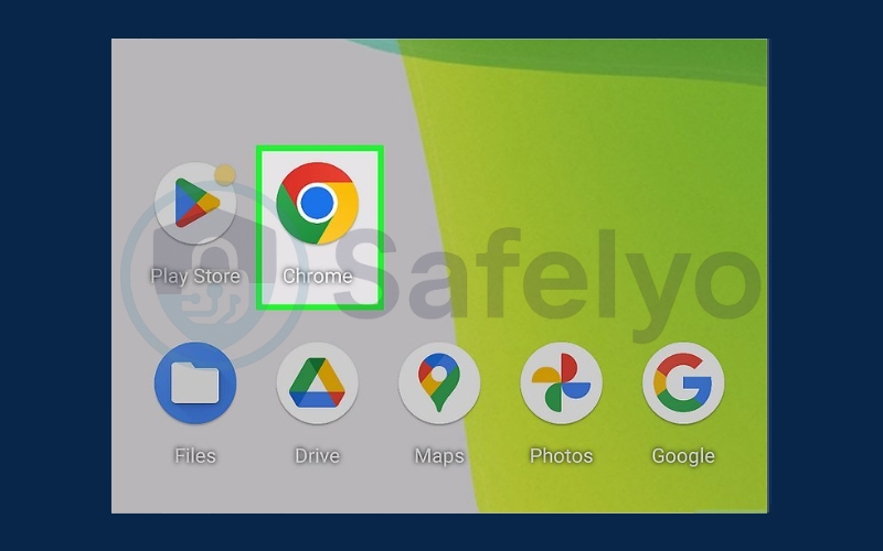 Open Google Chrome on your Android, iPhone, or iPad