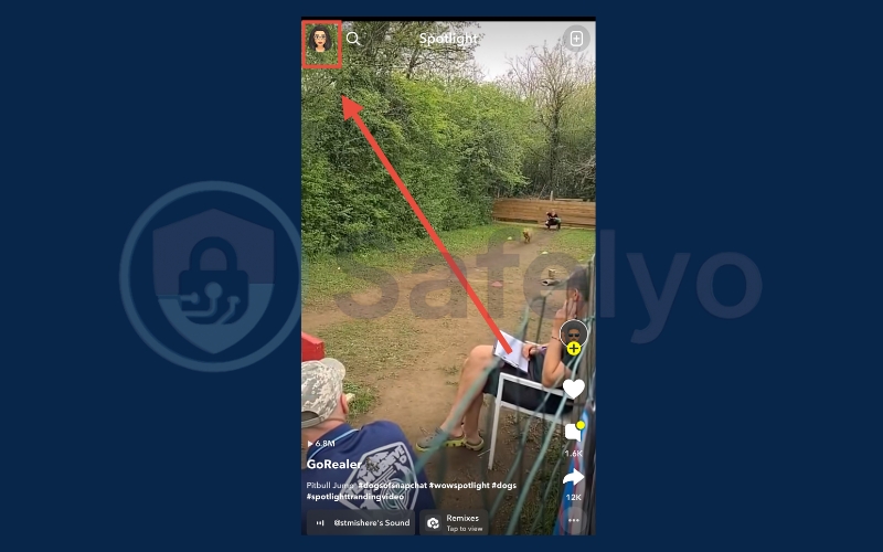 Open Snapchat on your phone