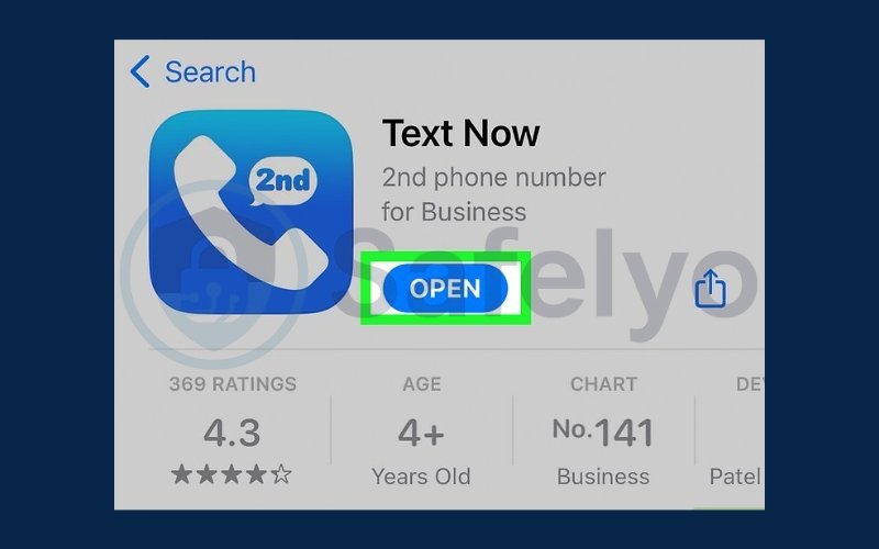 Open the app you downloaded