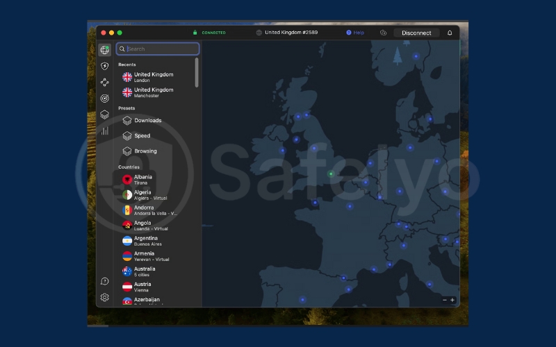 Pick a trustworthy VPN service