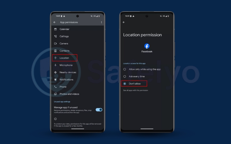 Refresh data with location services Refresh data with location services