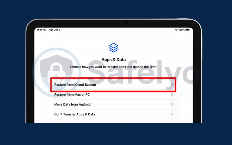 Restore from a clean backup