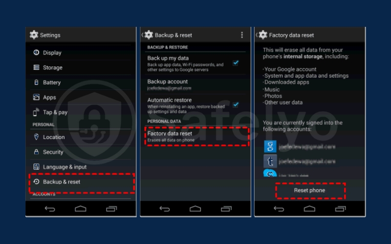 Reset Device ID on Android
