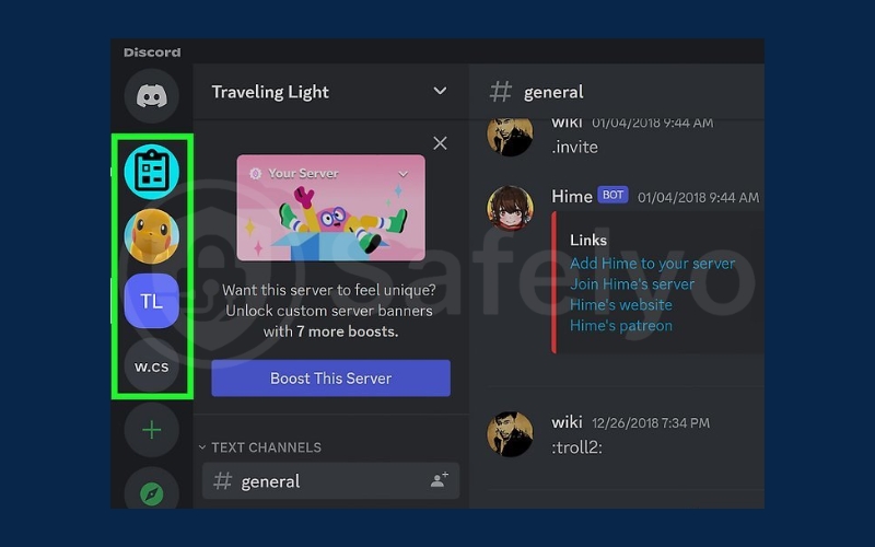 Right-click your server