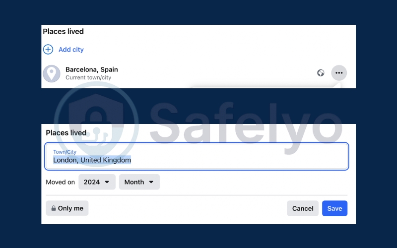 Update your primary dating location 2 Update your primary dating location 2