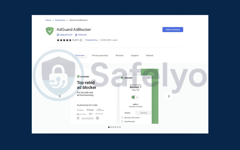Use an ad blocker extension 1