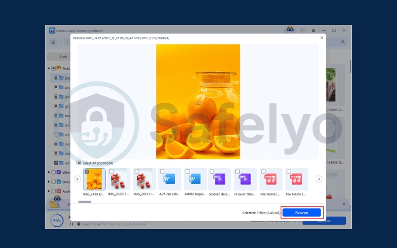 Use data recovery software to recover deleted history 3 Use data recovery software to recover deleted history 3