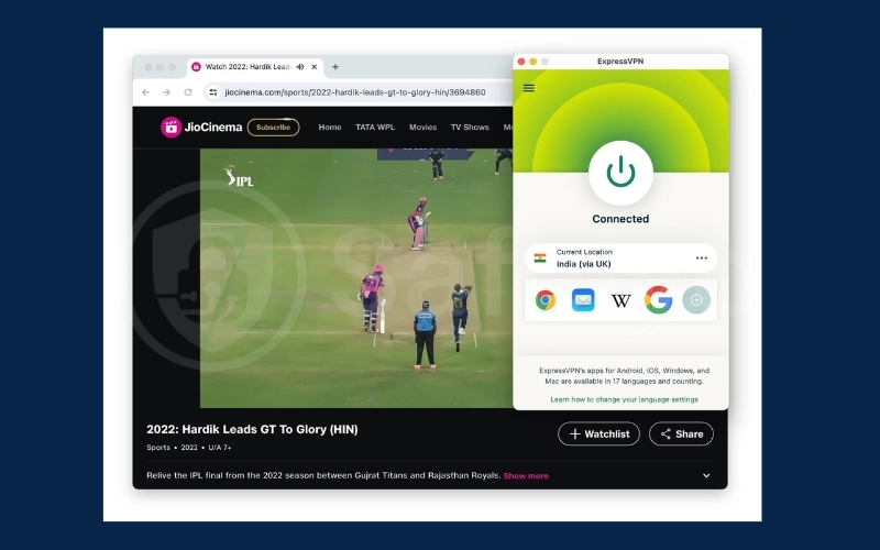 Using VPN with JioHotstar Using VPN with JioHotstar