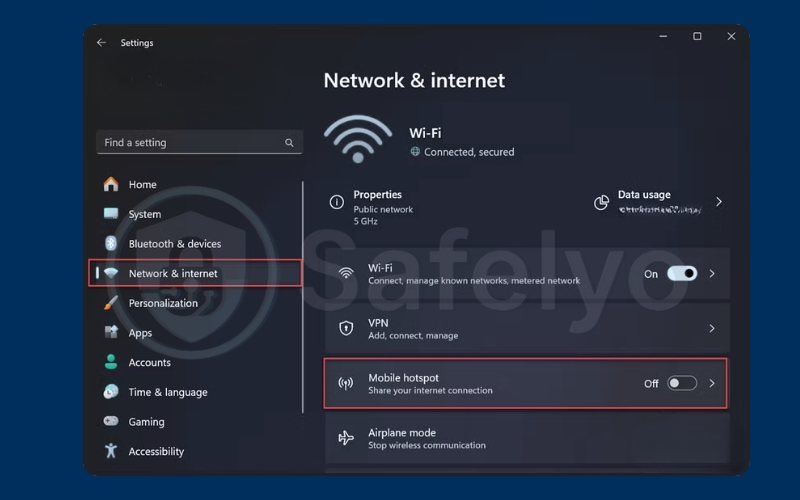 Virtual router or hotspot fallback
