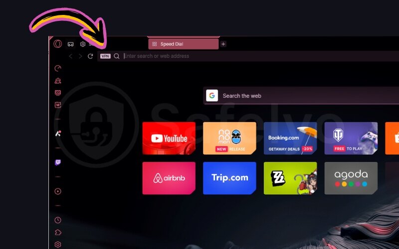Does opera gx have vpn