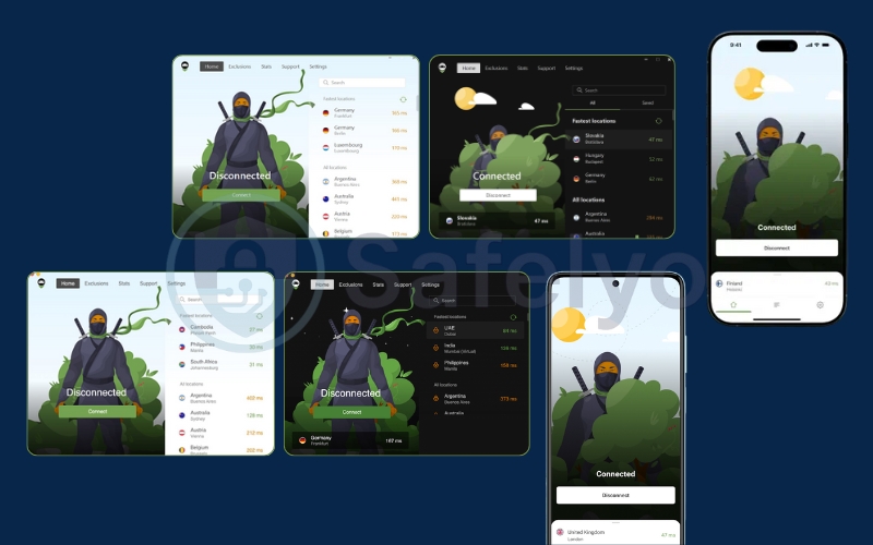 AdGuard VPN interface