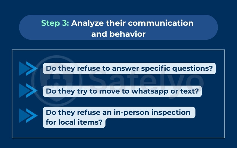 How to tell if a facebook marketplace seller is legit