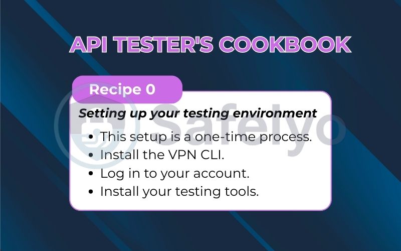 VPN integration recipes to set up your testing environment VPN integration recipes to set up your testing environment