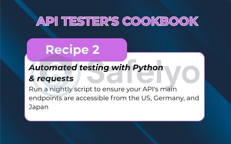 VPN integration recipes to automated testing with Python & requests VPN integration recipes to automated testing with Python & requests