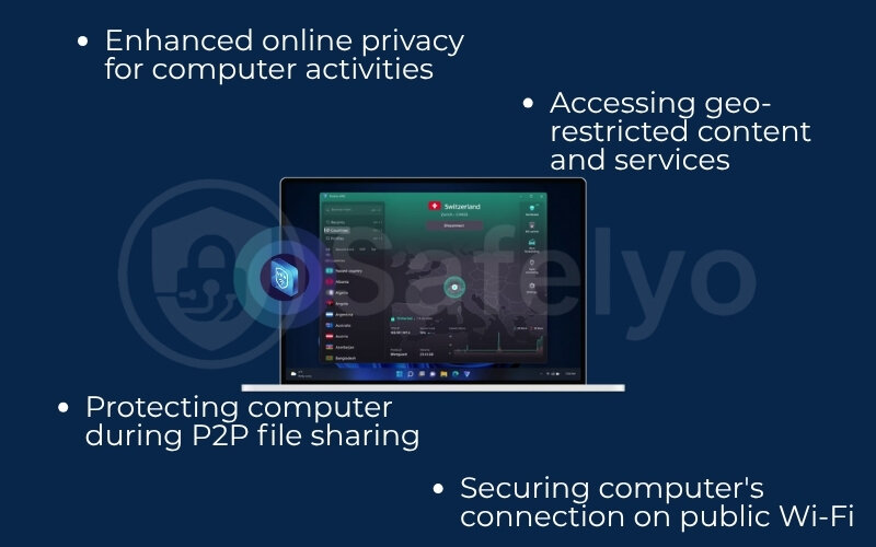 Benefits of using a VPN on your computer Benefits of using a VPN on your computer