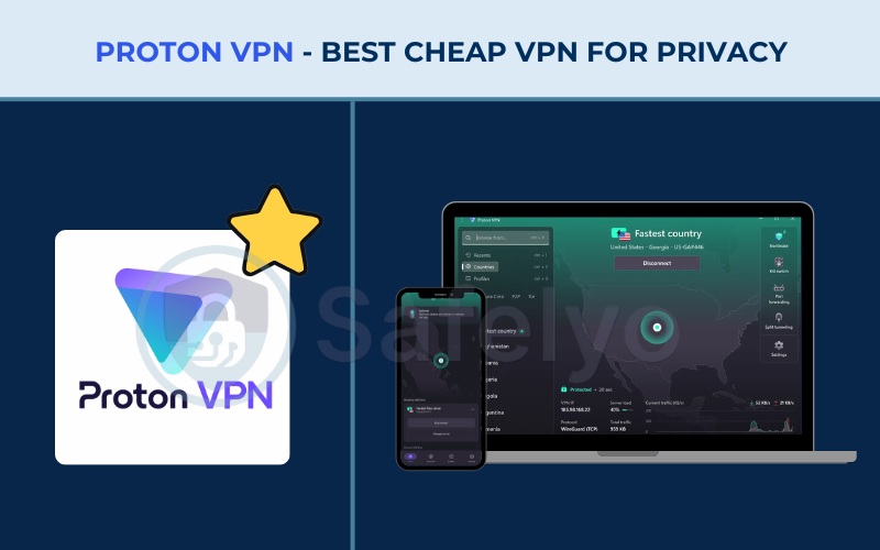 Best cheap VPN - Proton VPN 
