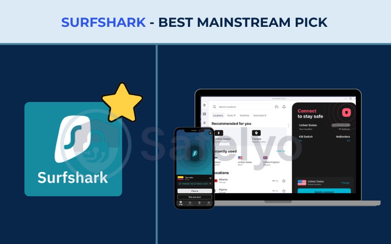 Best cheap VPN - Surfshark