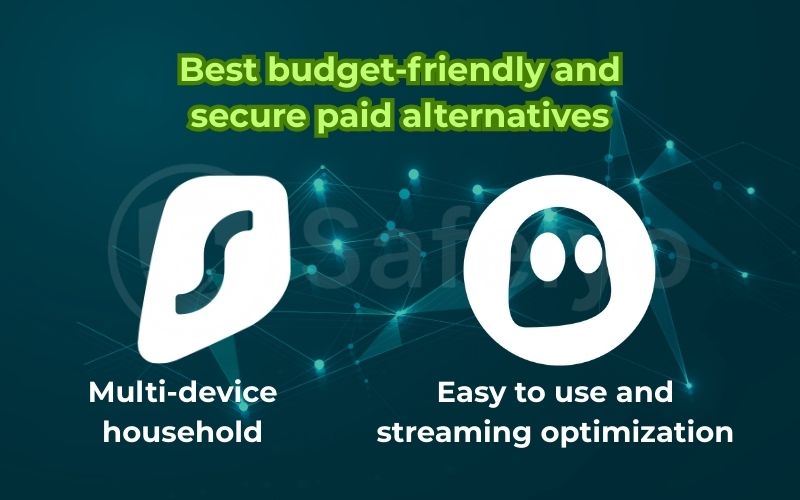 Best cost-effective and safe paid alternatives