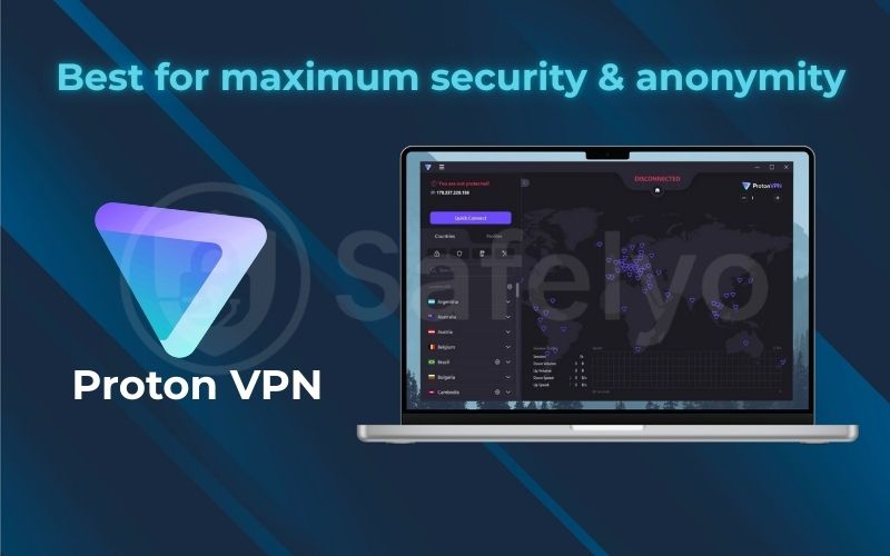 Best for maximum security anonymity: Proton VPN