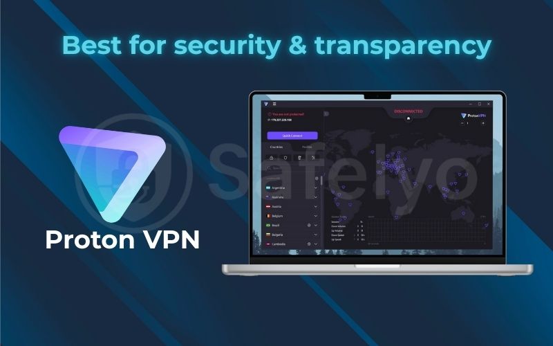 Best for security transparency: Proton VPNBest for security & transparency: Proton VPN