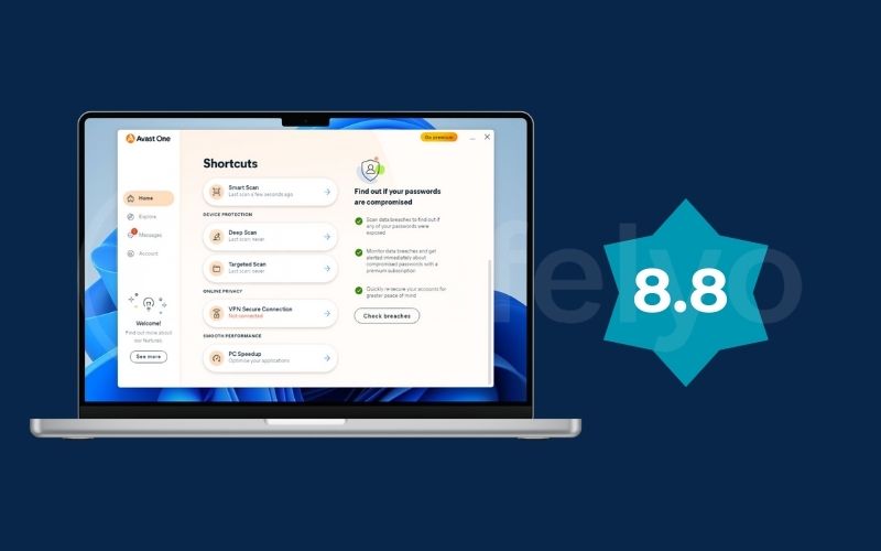 Best free option: Avast One Best free option: Avast One