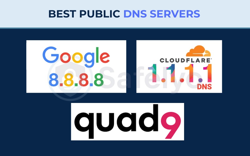 Best public DNS servers