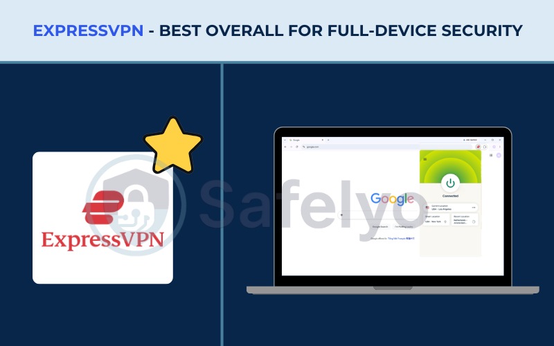 Best VPN for Chrome - ExpressVPN 