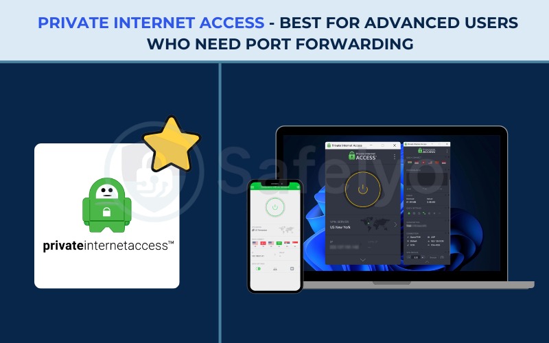 Best VPN for Roblox - PIA