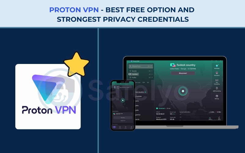 Best VPN for Roblox - Proton VPN