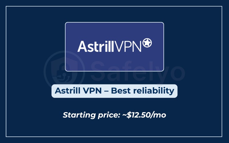 Best VPN for Russia - Astrill VPN