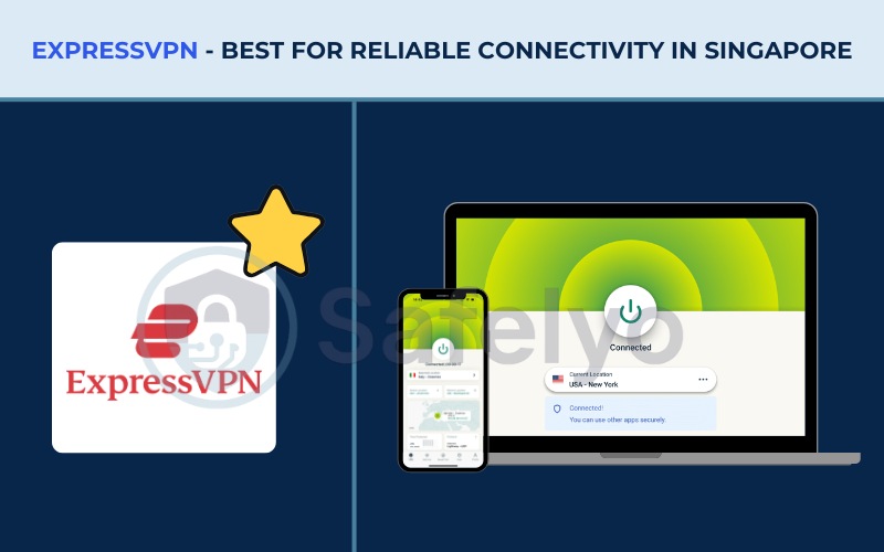 Best VPN for Singapore - ExpressVPN 