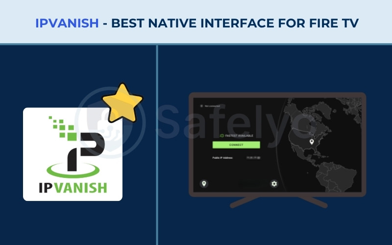 Best VPN for Smart TV - IPVanish 