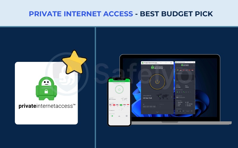 Best VPN for USA - Private Internet Access 