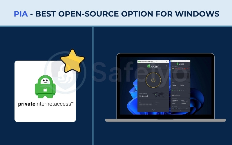 Best VPN for Windows - PIA