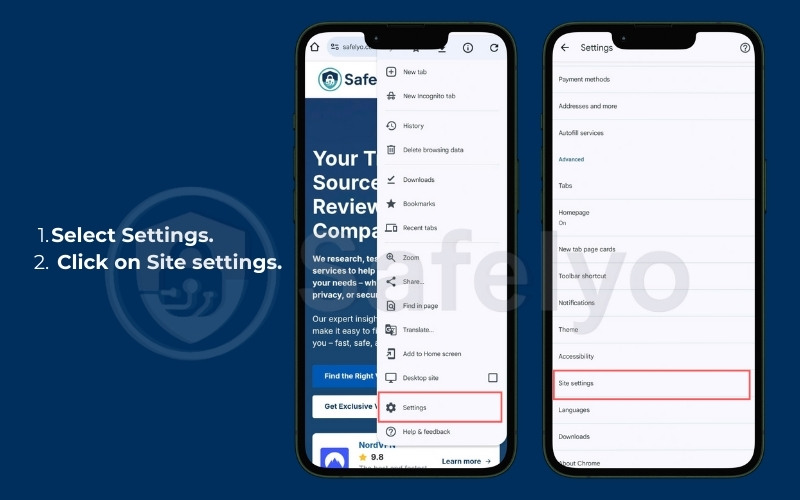 How to block popups on android - Method 1