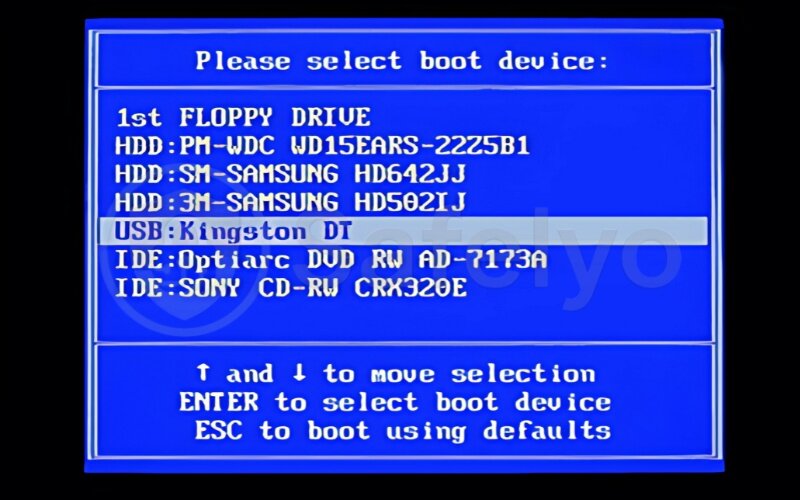 Boot into Ubuntu live environment Boot into Ubuntu live environment