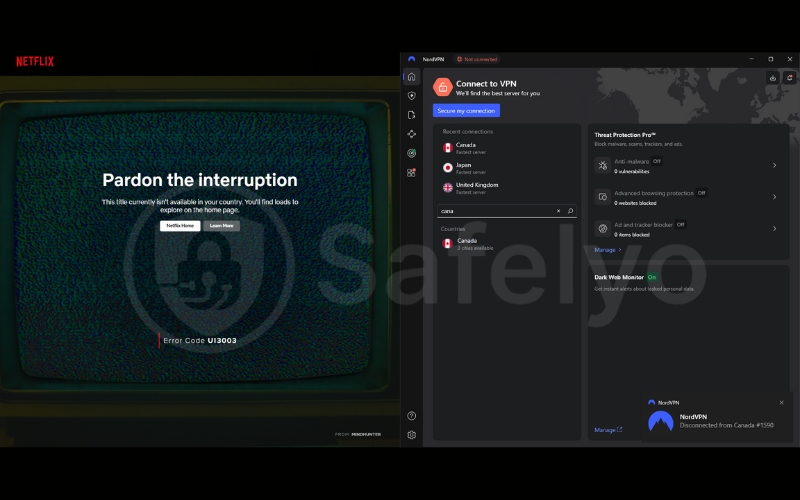 Can't watch Terrace House from Vietnam without a VPN