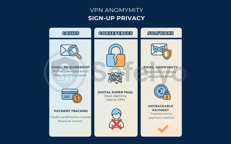 Change how you buy the service to achieve true privacy Change how you buy the service to achieve true privacy
