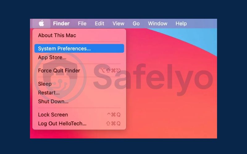 Change the default browser in Mac 1