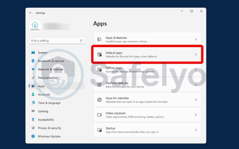 Change the default browser in Windows 11 3