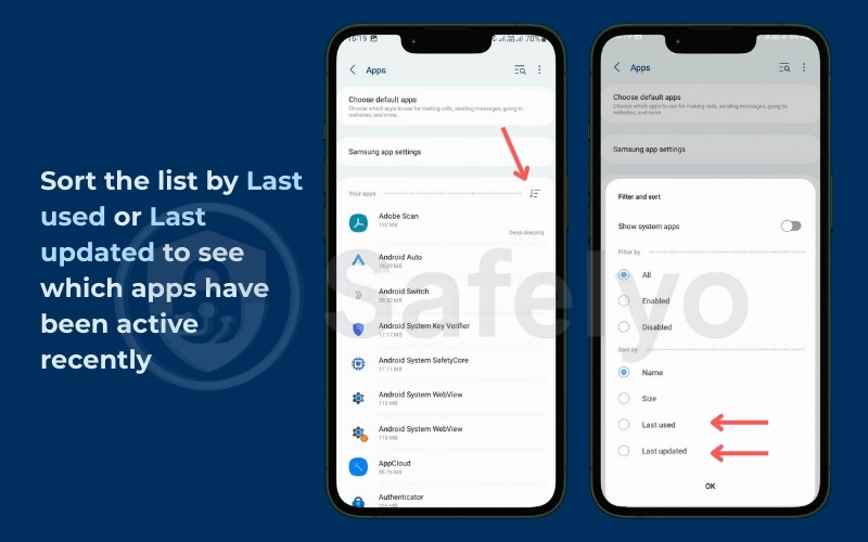 Method 3: How to block popups on Android caused by apps
