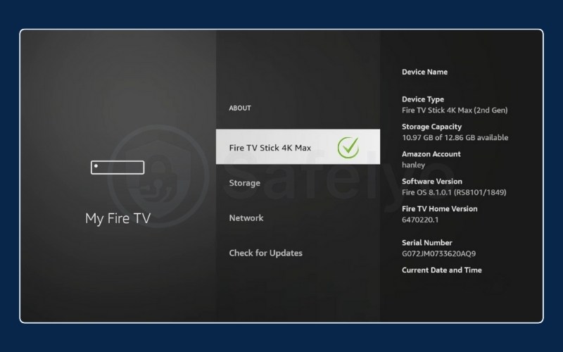 Check your Firestick generation