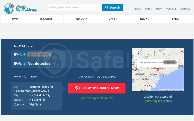 Check your IP address