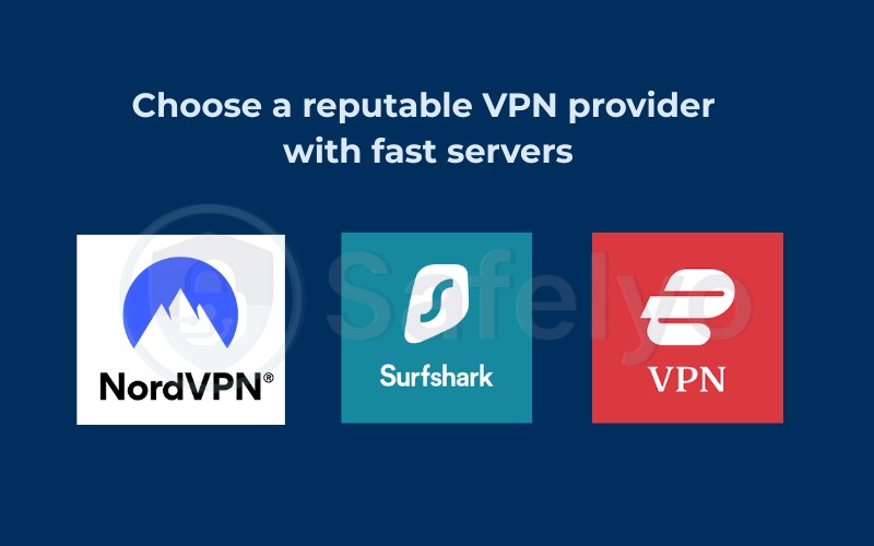 Use a VPN to bypass ISP throttling 